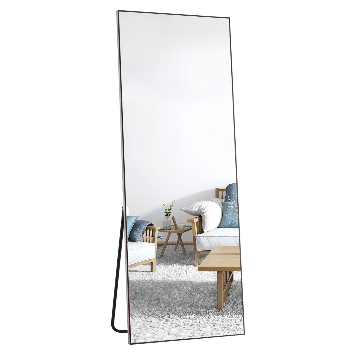 Miroir pleine longueur Grand miroir mural Miroir intégral