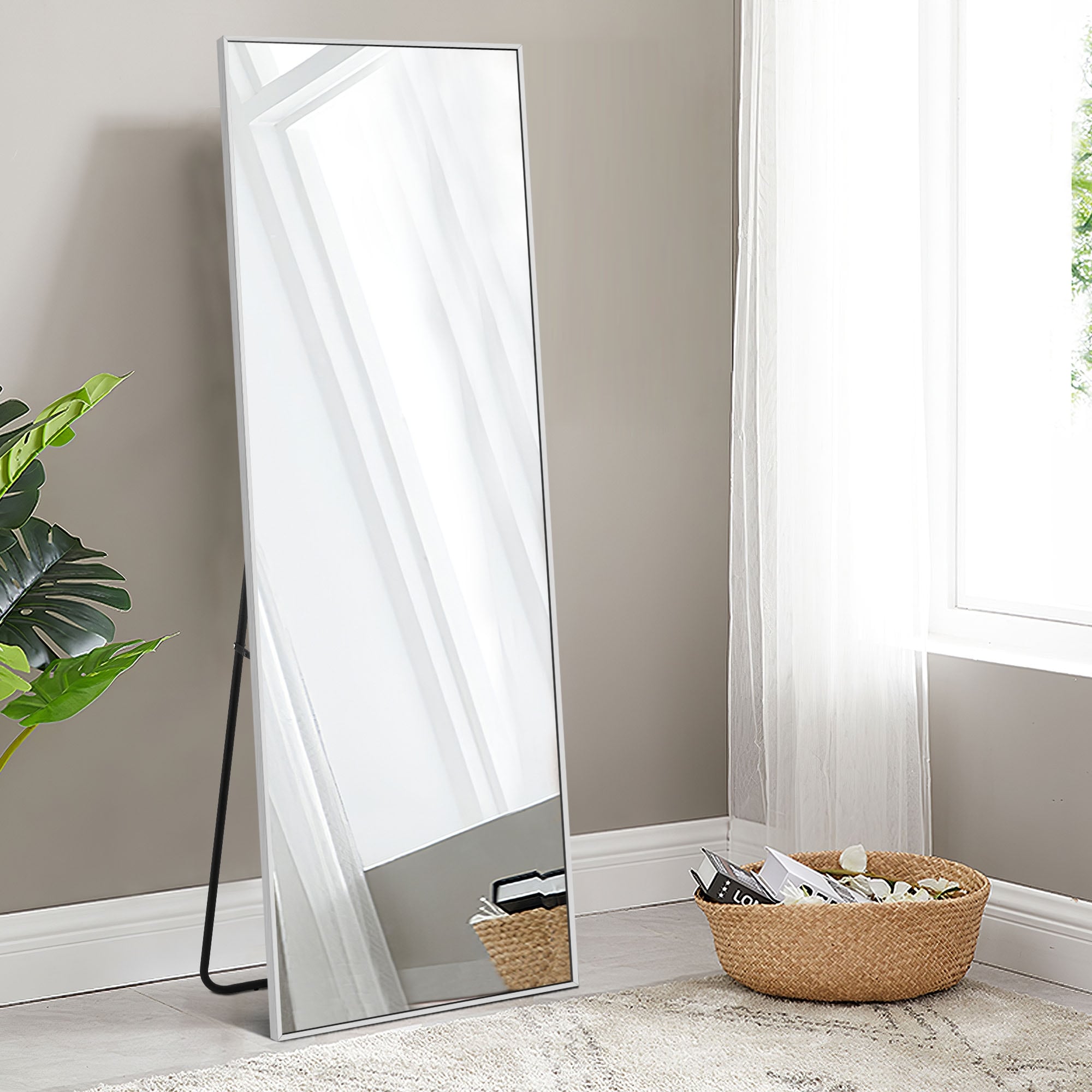 Miroir pleine longueur Grand miroir mural Miroir intégral