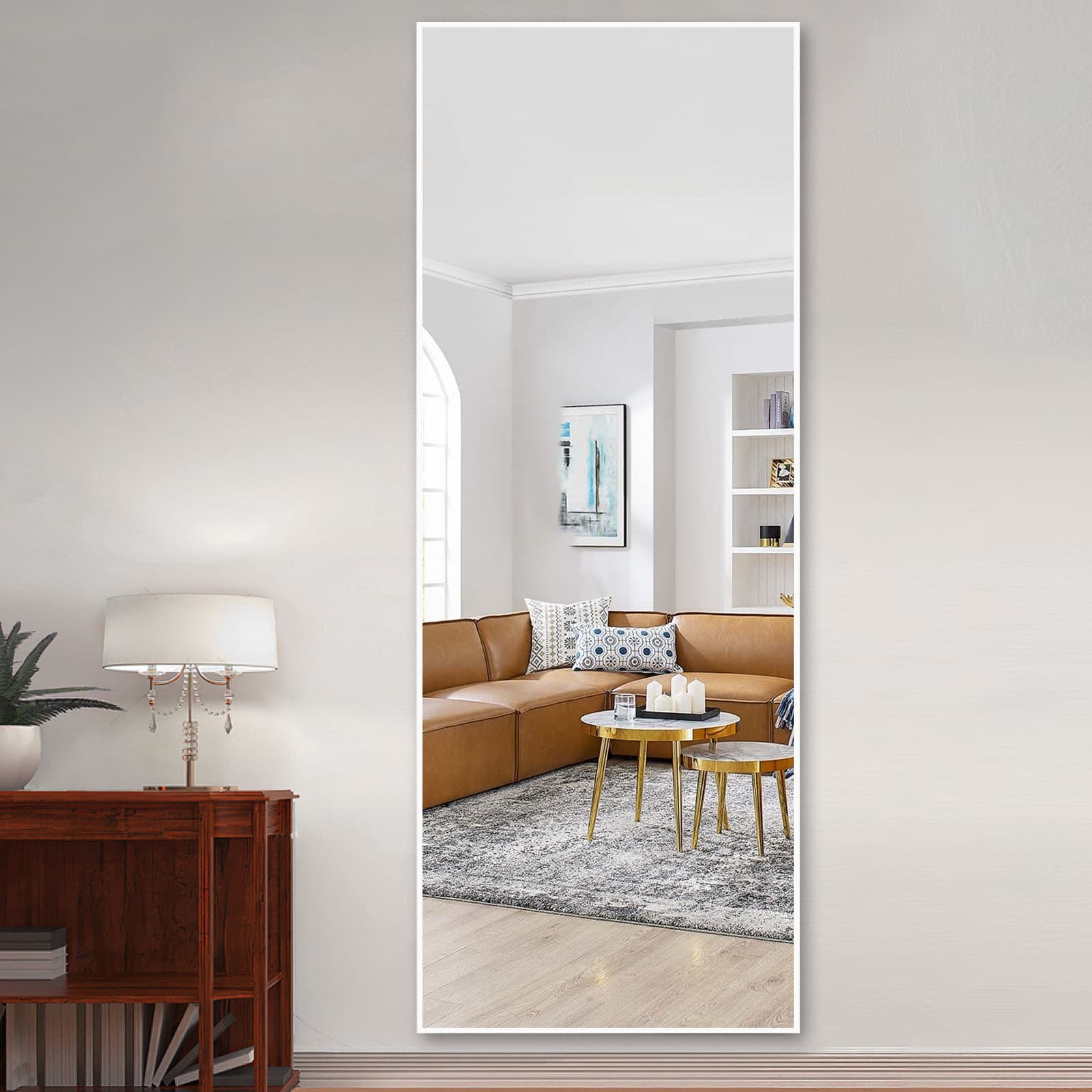 Miroir pleine longueur Grand miroir mural Miroir intégral