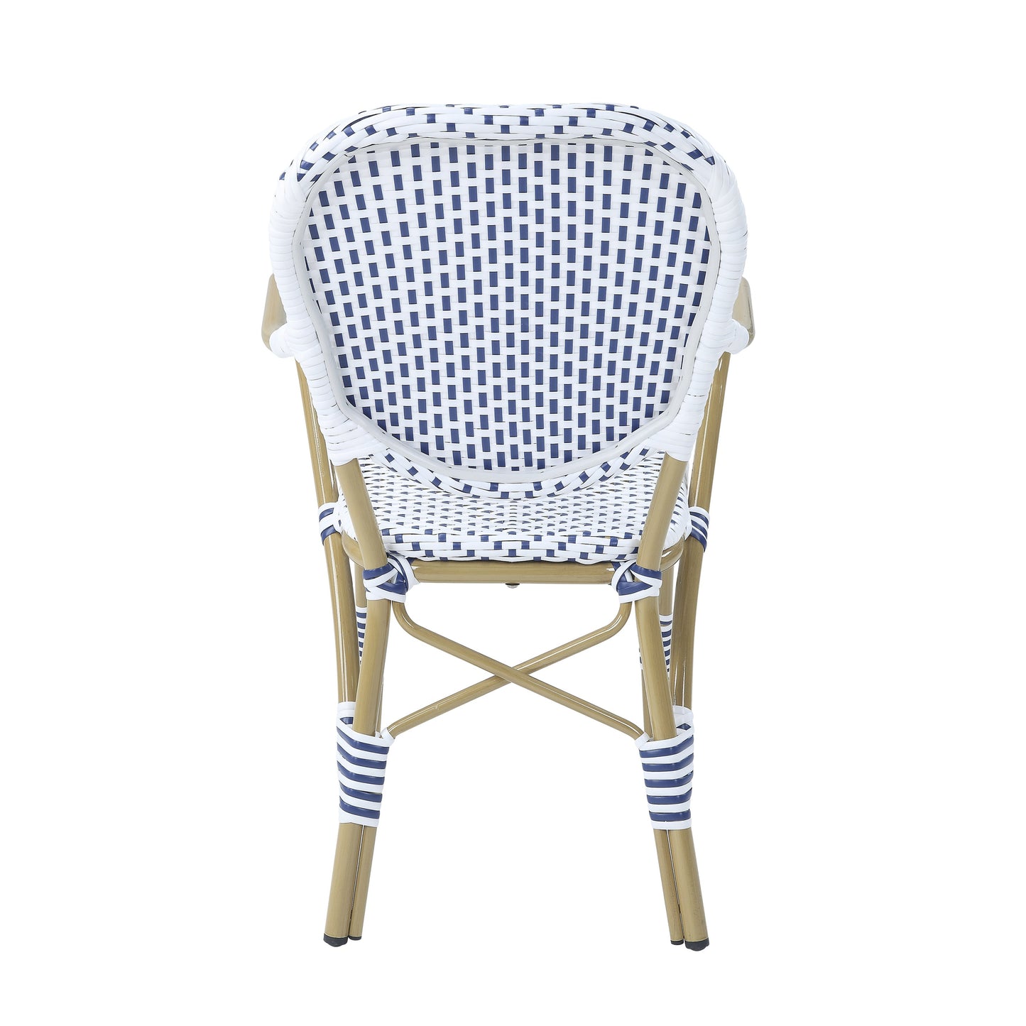 Ensemble bistrot d'extérieur en aluminium 3 pièces Courtnie French Country par Furniture of America