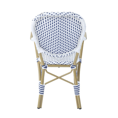 Ensemble bistrot d'extérieur en aluminium 3 pièces Courtnie French Country par Furniture of America