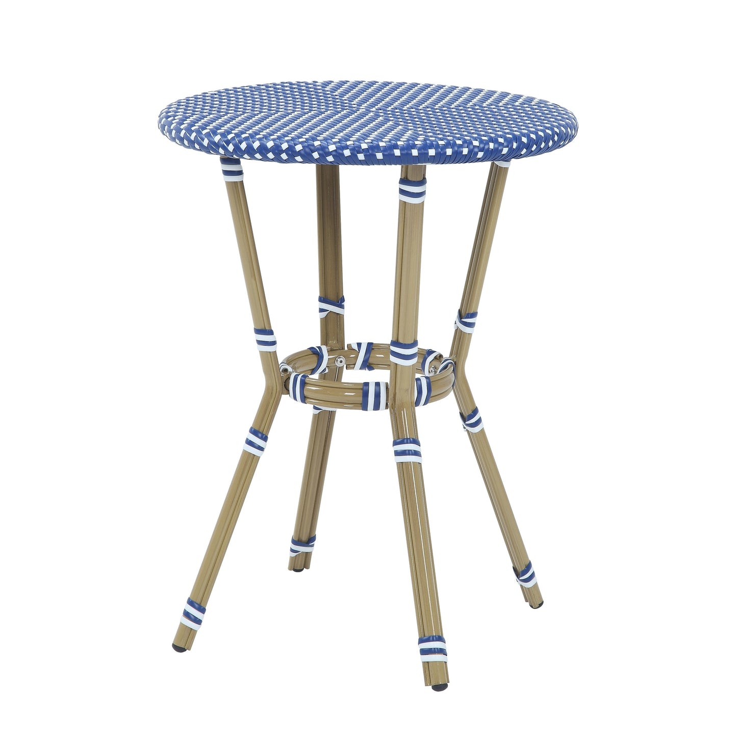 Ensemble bistrot d'extérieur en aluminium 3 pièces Courtnie French Country par Furniture of America