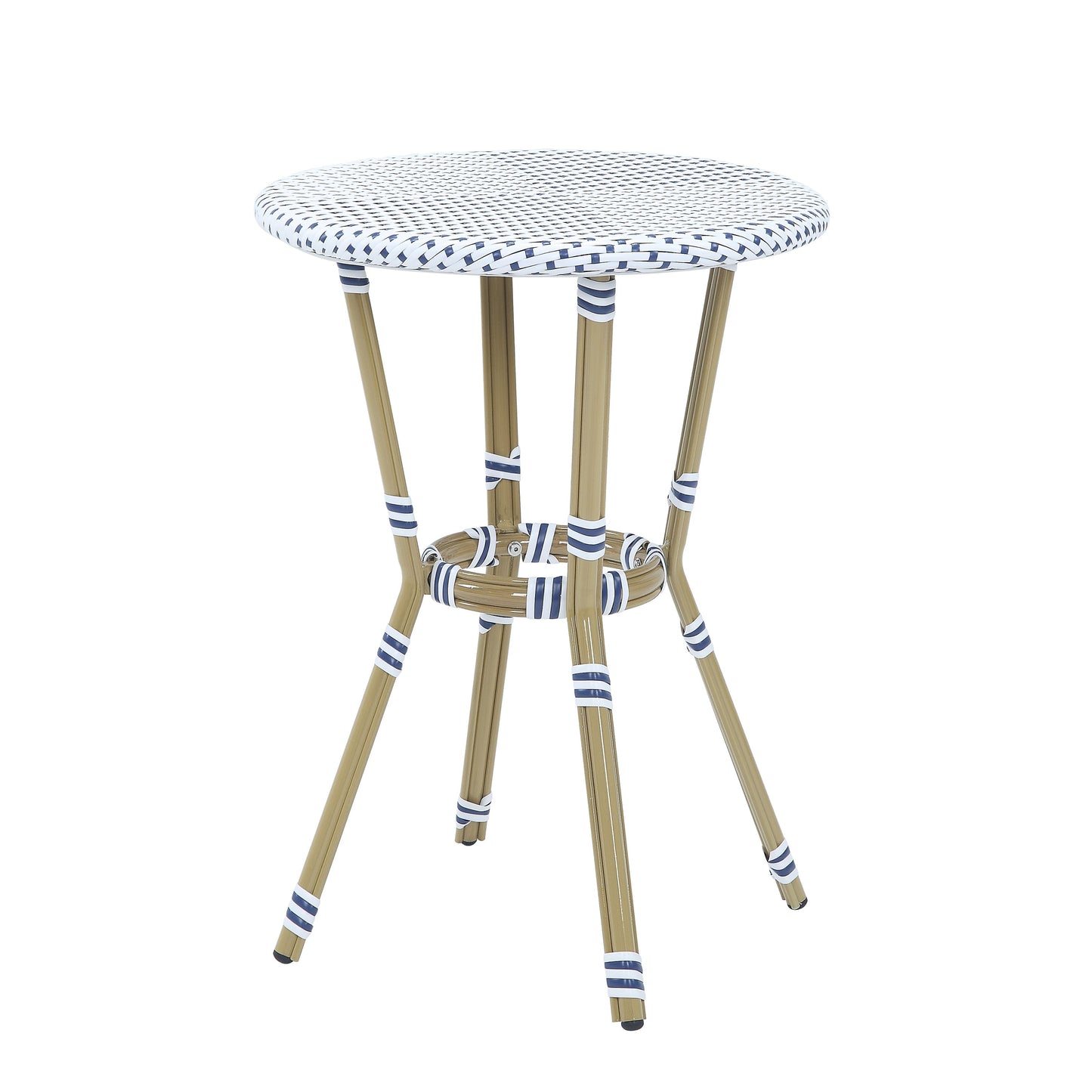 Ensemble bistrot d'extérieur en aluminium 3 pièces Courtnie French Country par Furniture of America