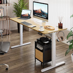 Bureau debout électrique réglable en hauteur Futzca avec panneau d'épissure