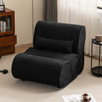 GDFStudio - Fauteuil inclinable Amelia en tissu intemporel avec design ergonomique et coussins assortis