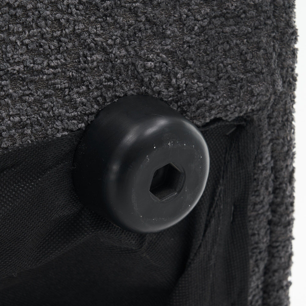GDFStudio - Fauteuil inclinable Amelia en tissu intemporel avec design ergonomique et coussins assortis