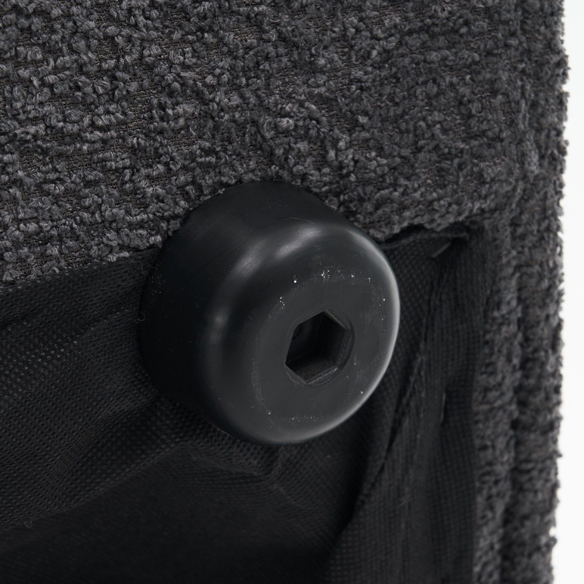 GDFStudio - Fauteuil inclinable Amelia en tissu intemporel avec design ergonomique et coussins assortis
