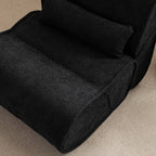 GDFStudio - Fauteuil inclinable Amelia en tissu intemporel avec design ergonomique et coussins assortis