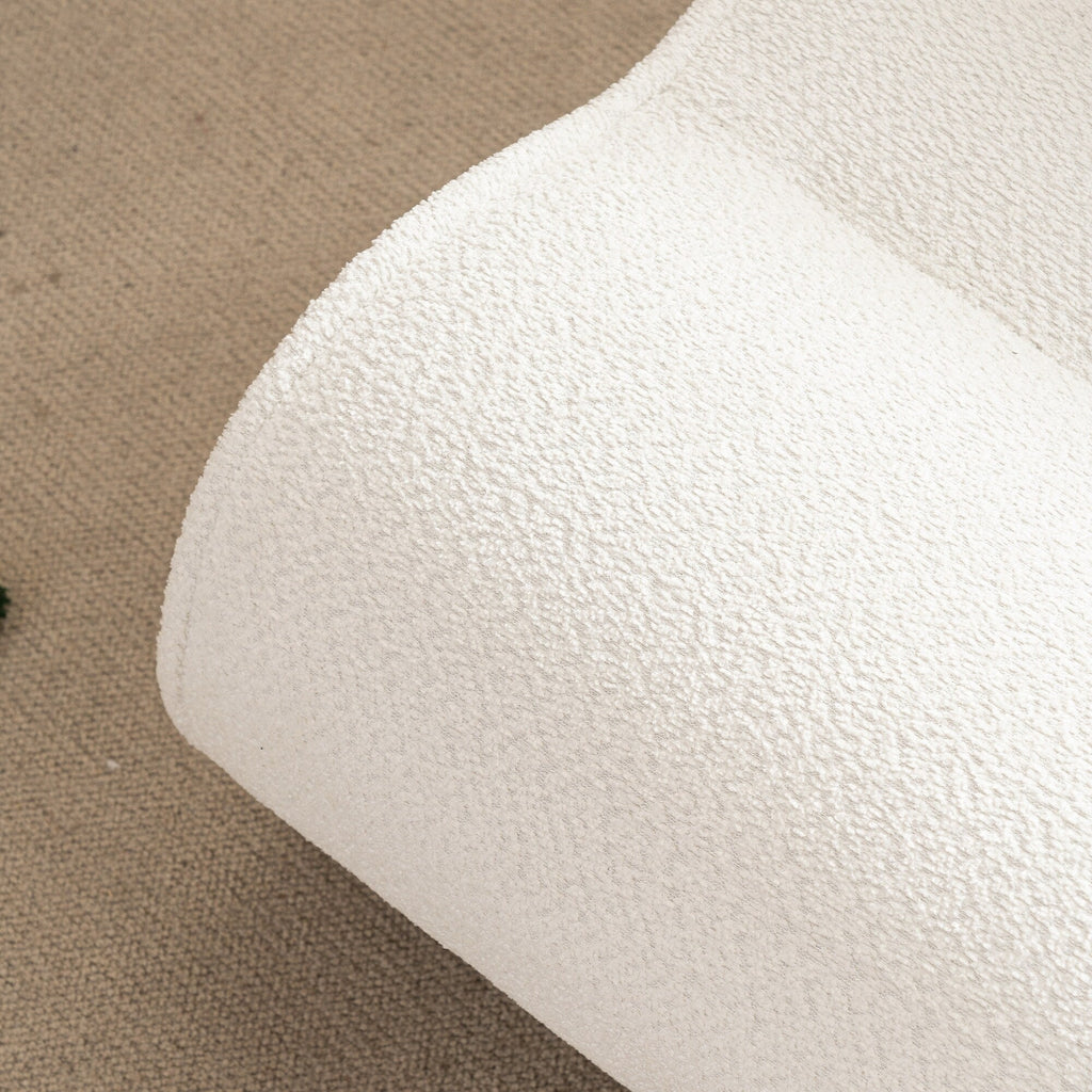 GDFStudio - Fauteuil inclinable Amelia en tissu intemporel avec design ergonomique et coussins assortis