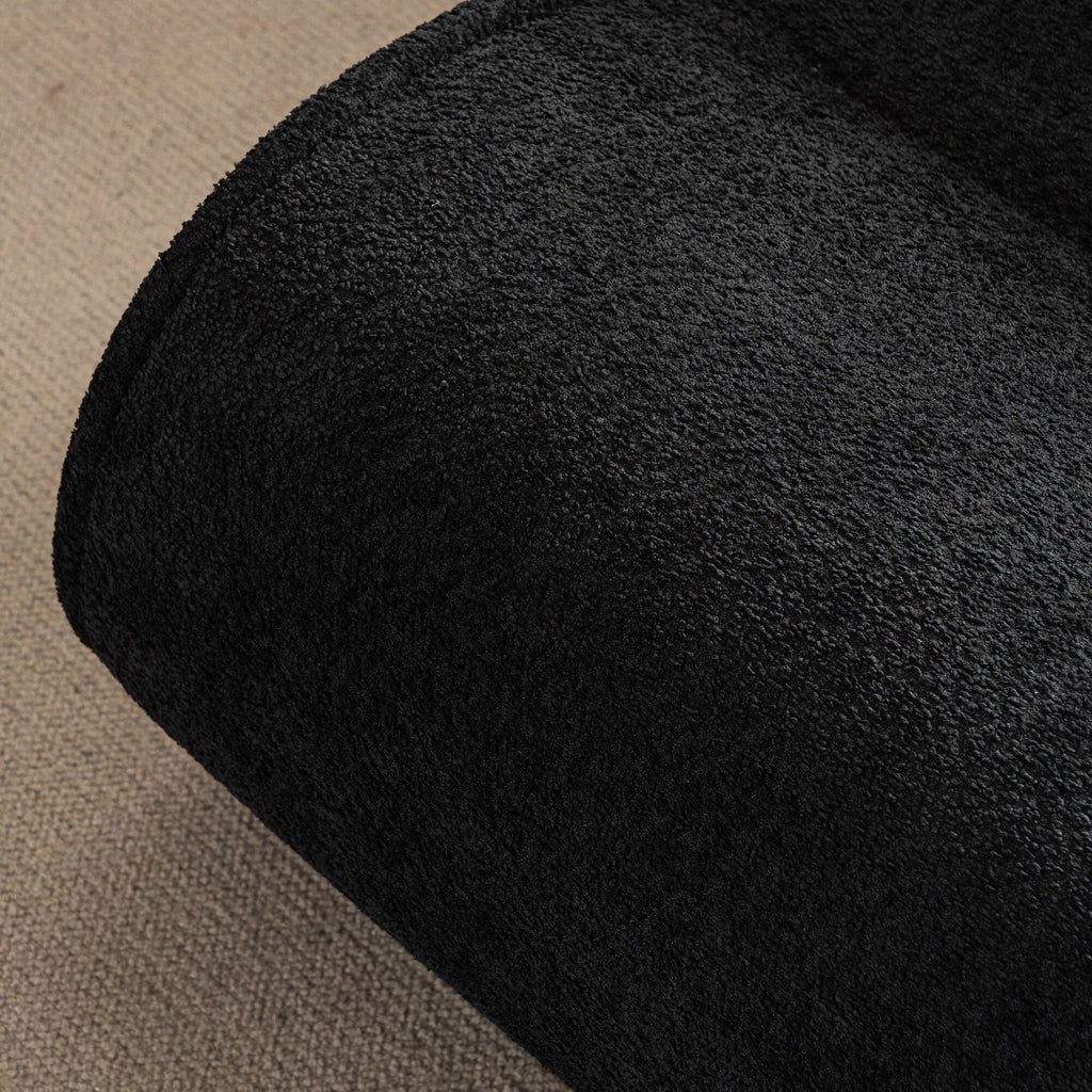 GDFStudio - Fauteuil inclinable Amelia en tissu intemporel avec design ergonomique et coussins assortis