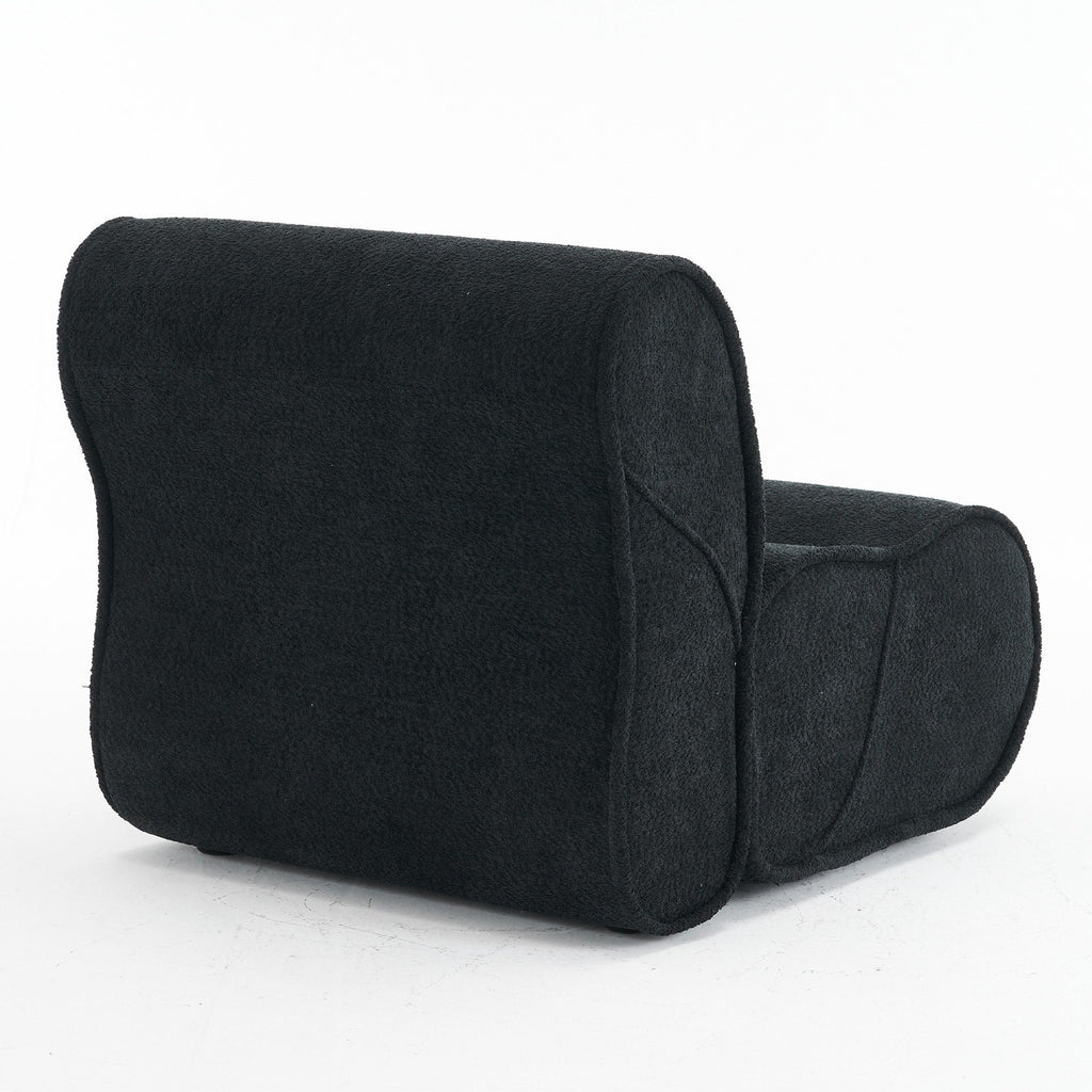 GDFStudio - Fauteuil inclinable Amelia en tissu intemporel avec design ergonomique et coussins assortis