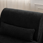 GDFStudio - Fauteuil inclinable Amelia en tissu intemporel avec design ergonomique et coussins assortis
