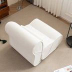 GDFStudio - Fauteuil inclinable Amelia en tissu intemporel avec design ergonomique et coussins assortis