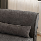 GDFStudio - Fauteuil inclinable Amelia en tissu intemporel avec design ergonomique et coussins assortis