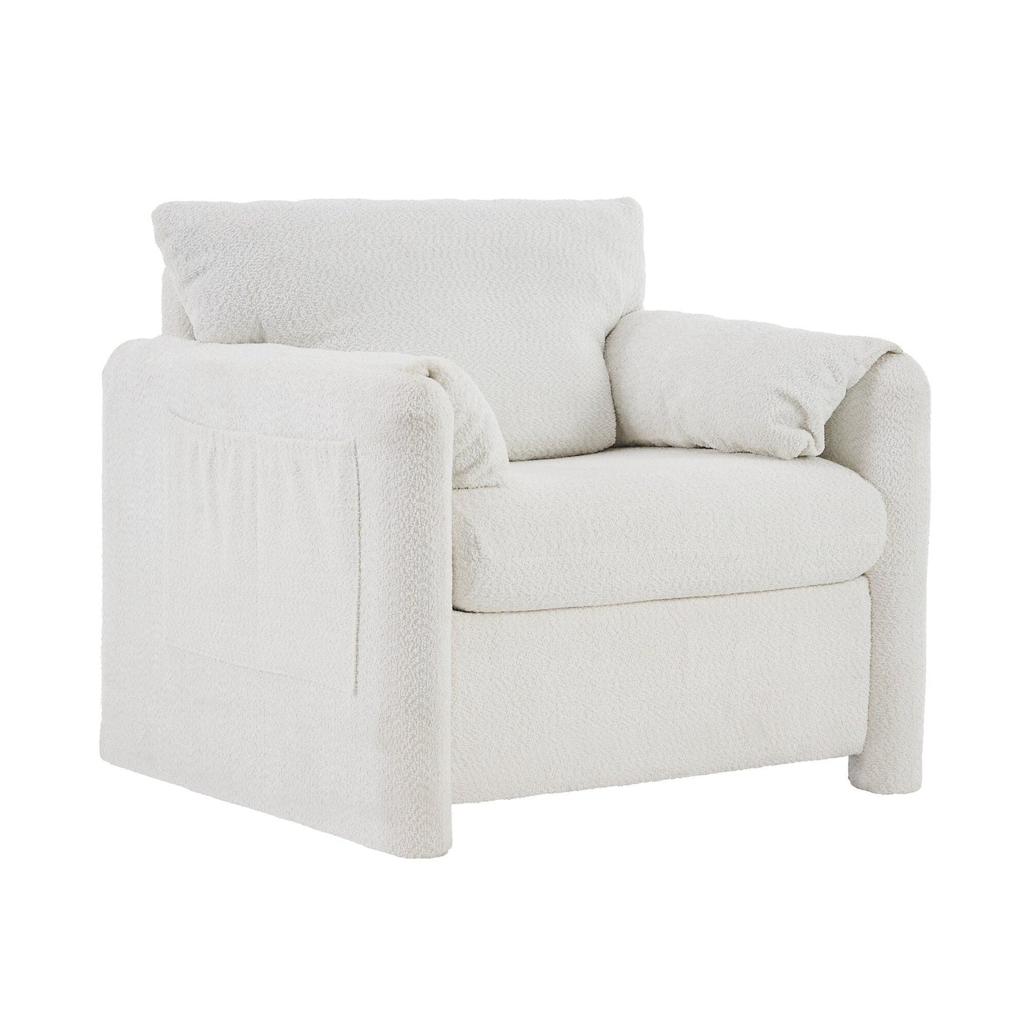 GDFStudio - Canapé Chloé confortable en chenille - Ensemble de canapés rembourrés modernes