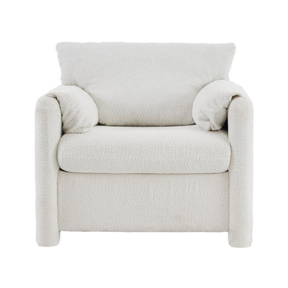 GDFStudio - Canapé Chloé confortable en chenille - Ensemble de canapés rembourrés modernes