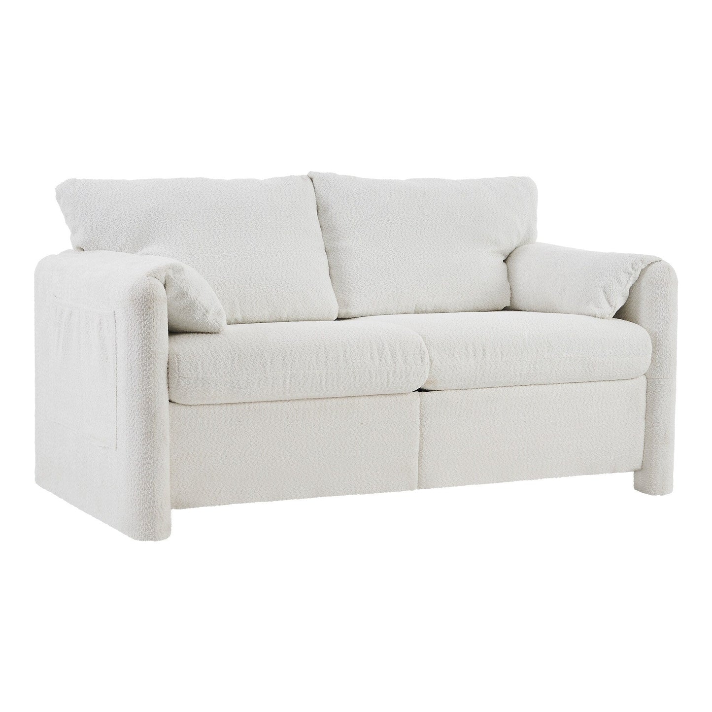 GDFStudio - Canapé Chloé confortable en chenille - Ensemble de canapés rembourrés modernes