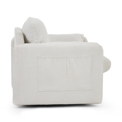 GDFStudio - Canapé Chloé confortable en chenille - Ensemble de canapés rembourrés modernes