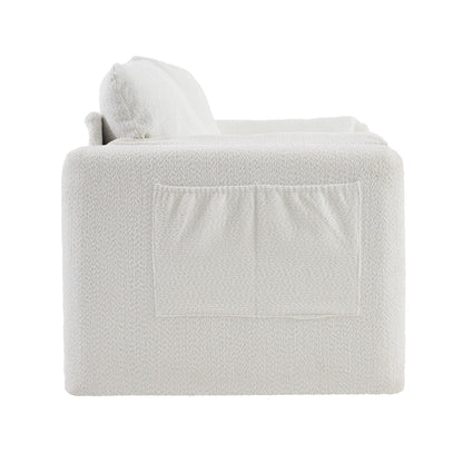 GDFStudio - Canapé Chloé confortable en chenille - Ensemble de canapés rembourrés modernes