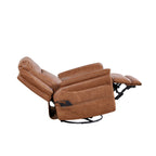 Christopher Knight Home - Fauteuil inclinable pivotant Harrison Soft Power avec chauffage et massage, accoudoirs coussinés, pour espaces de vie