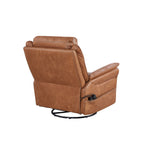 Christopher Knight Home - Fauteuil inclinable pivotant Harrison Soft Power avec chauffage et massage, accoudoirs coussinés, pour espaces de vie