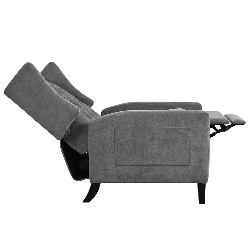 Christopher Knight Home - Fauteuil inclinable manuel Isabella avec table pliable et ports USB