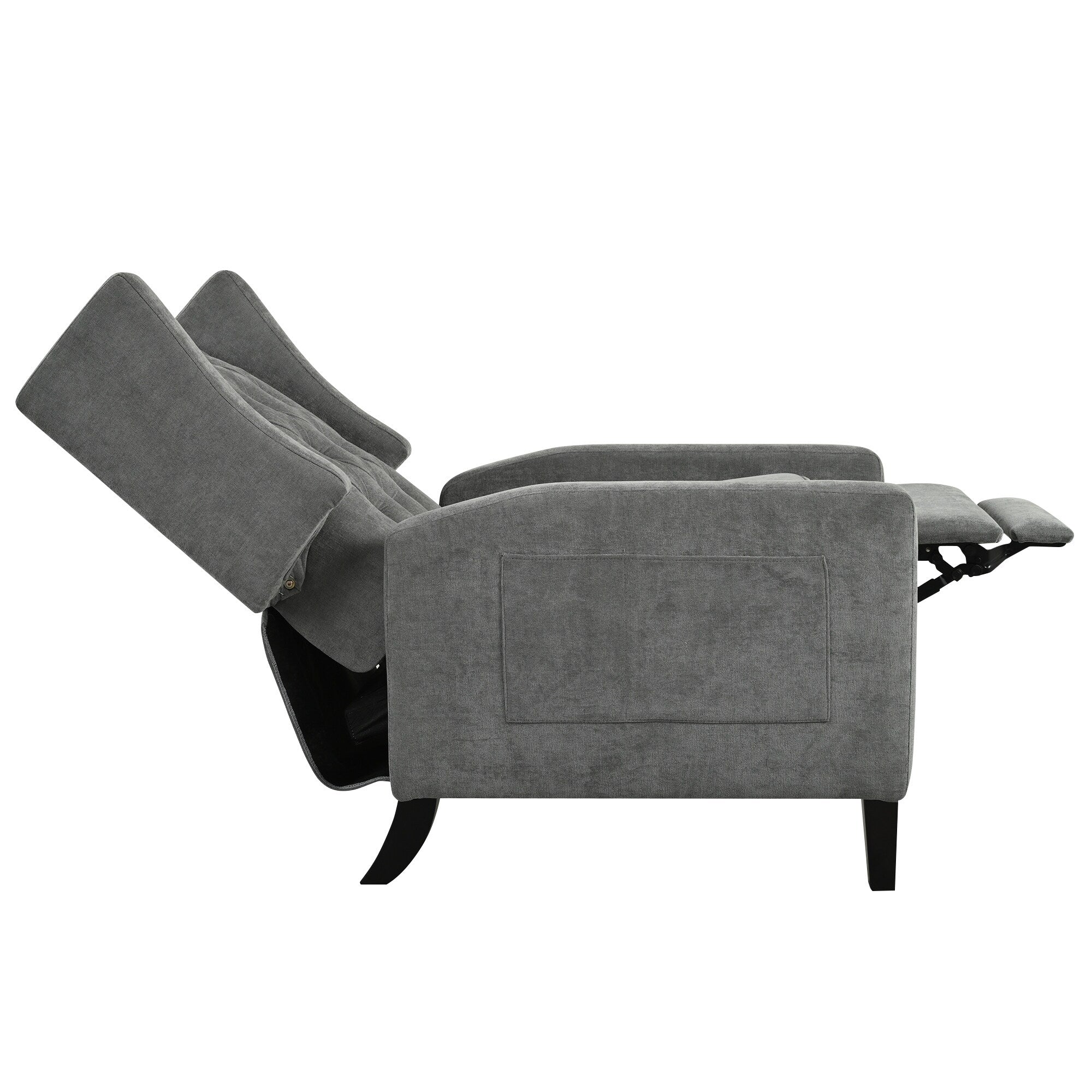 Christopher Knight Home - Fauteuil inclinable manuel Isabella avec table pliable et ports USB