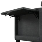 Christopher Knight Home - Fauteuil inclinable manuel Isabella avec table pliable et ports USB
