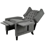 Christopher Knight Home - Fauteuil inclinable manuel Isabella avec table pliable et ports USB
