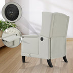 Christopher Knight Home - Fauteuil inclinable manuel Isabella avec table pliable et ports USB