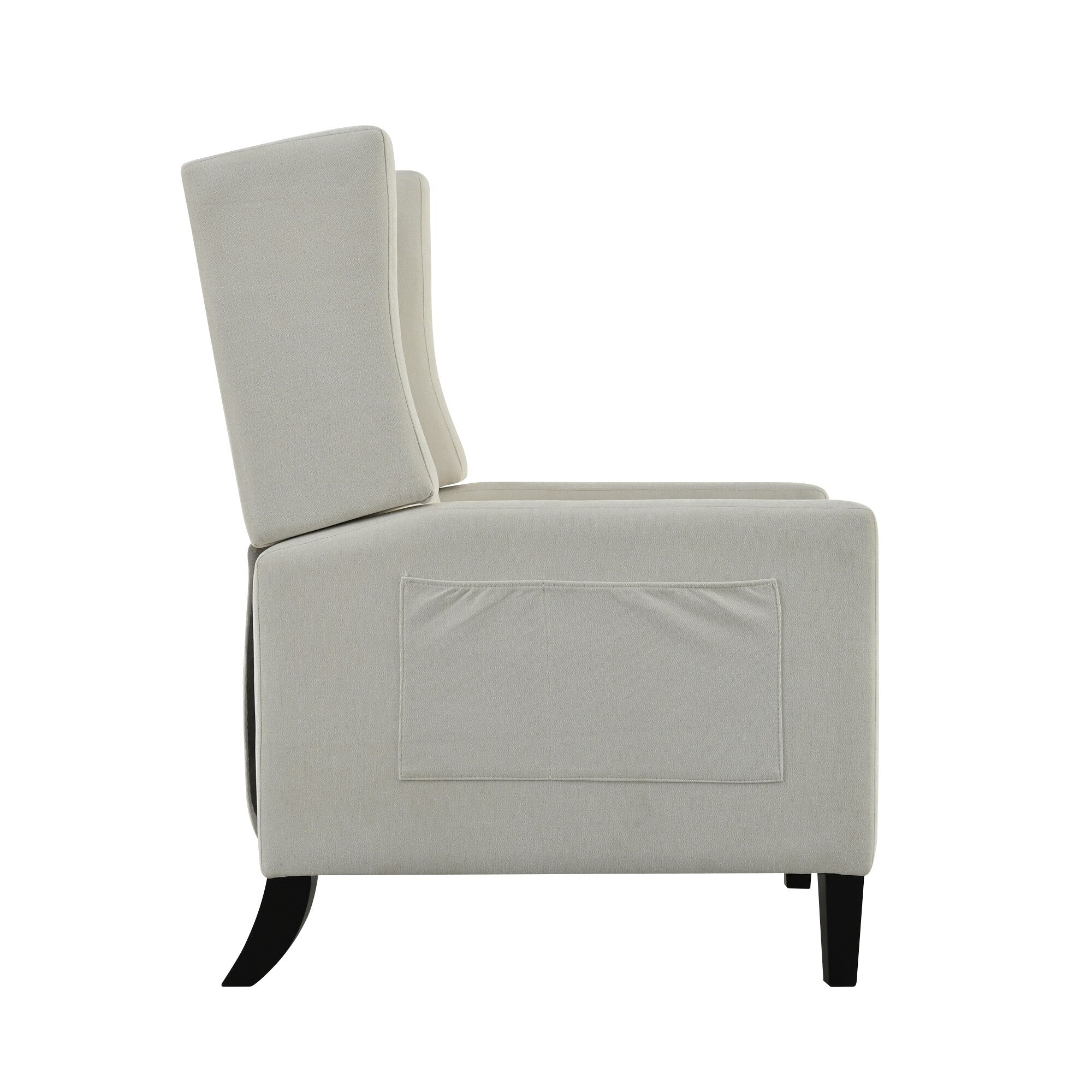 Christopher Knight Home - Fauteuil inclinable manuel Isabella avec table pliable et ports USB