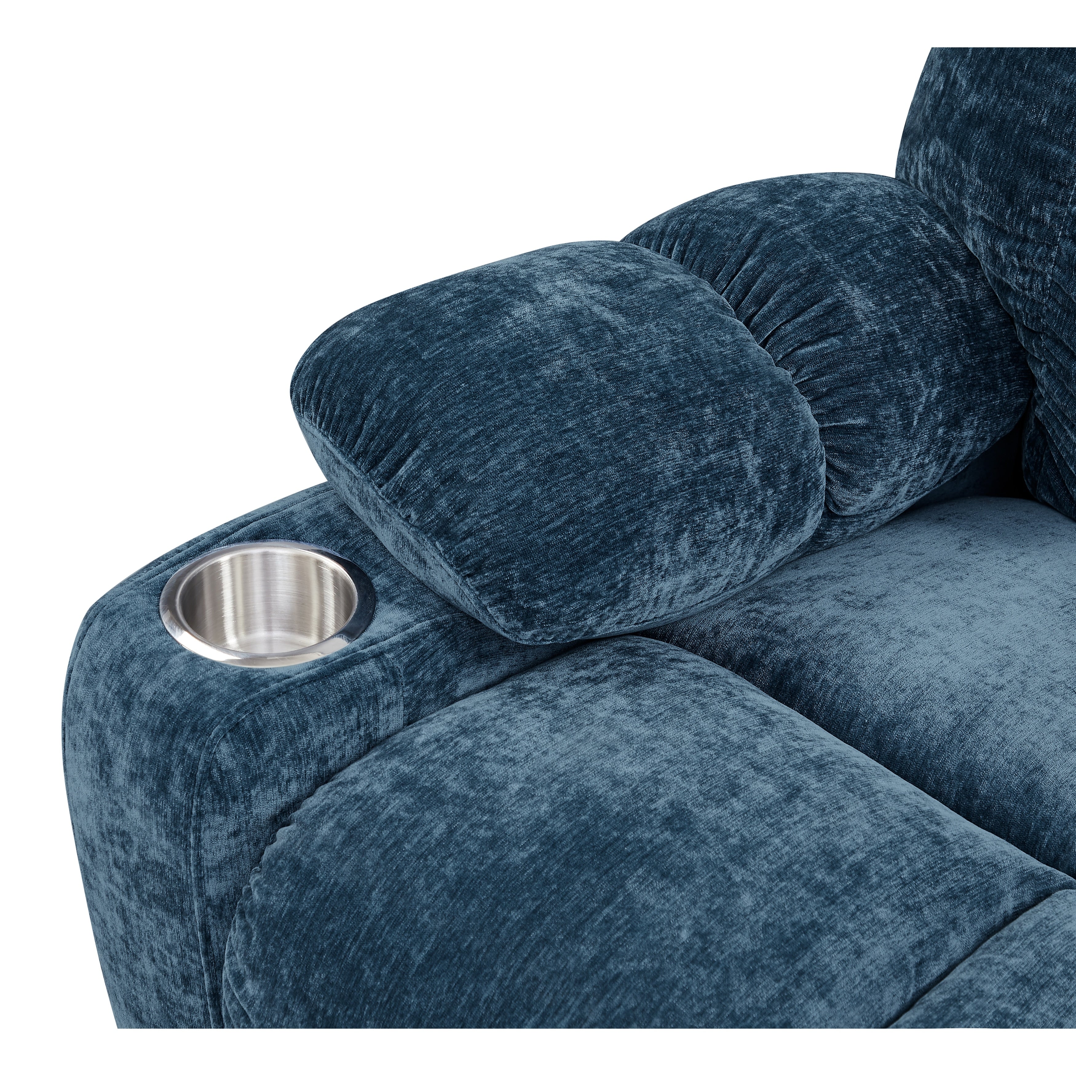 Fauteuil inclinable électrique Christopher Knight Home pour personnes âgées, position infinie, allongé à 180° avec massage thermique