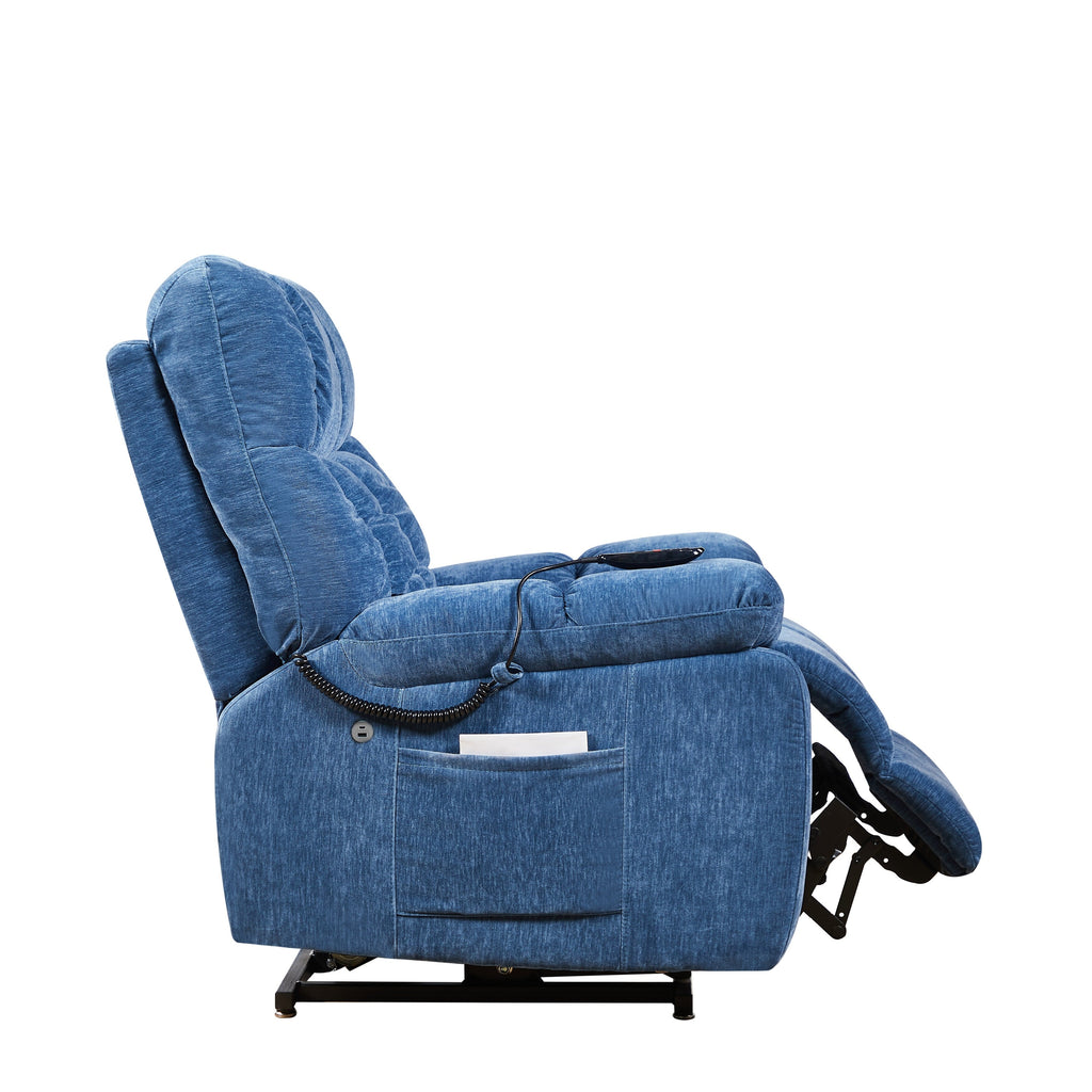Fauteuil inclinable électrique Christopher Knight Home avec massage par airbag