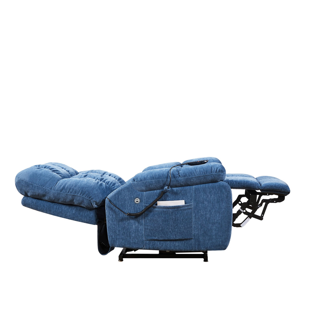 Fauteuil inclinable électrique Christopher Knight Home avec massage par airbag