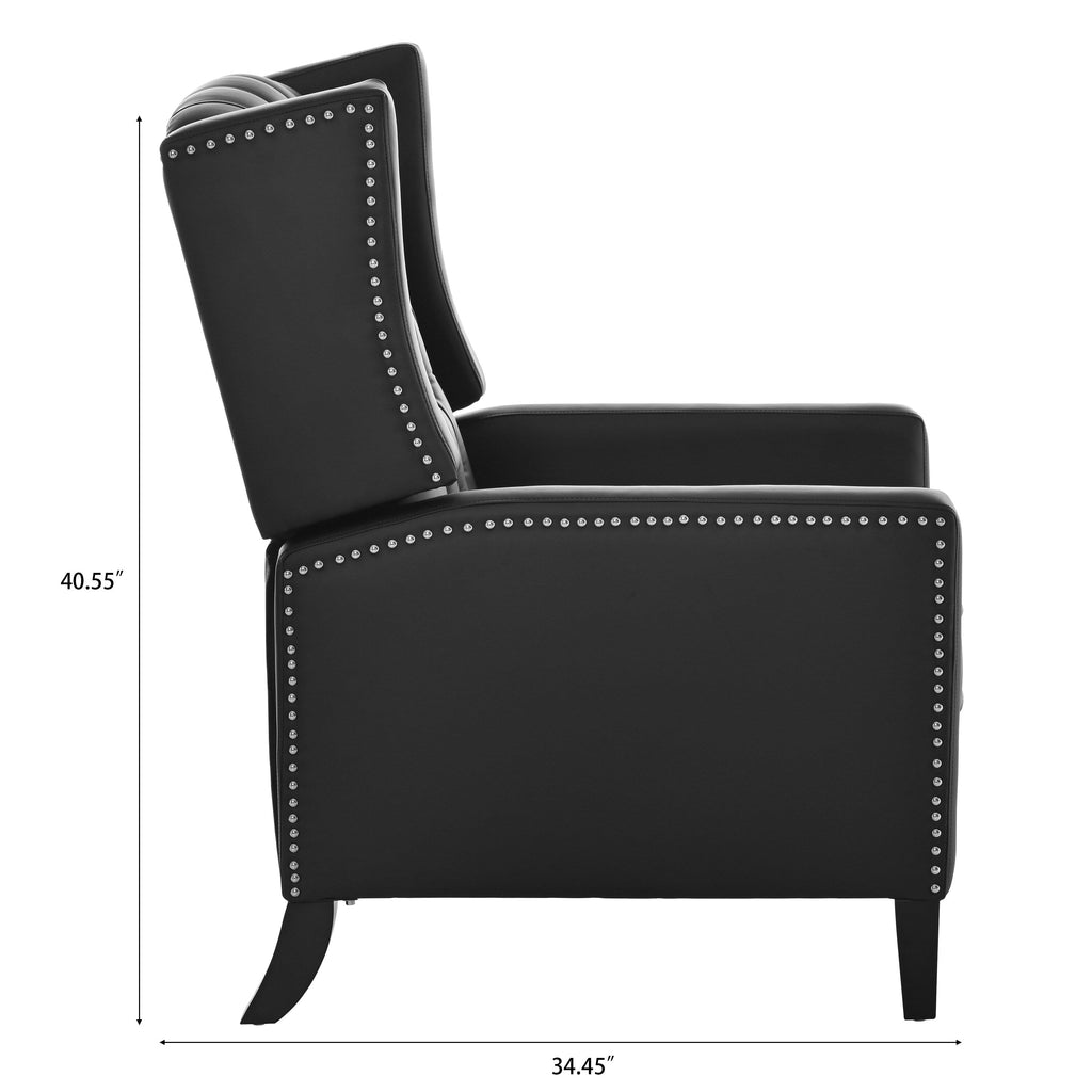 Fauteuil inclinable rembourré à oreilles Christopher Knight Home