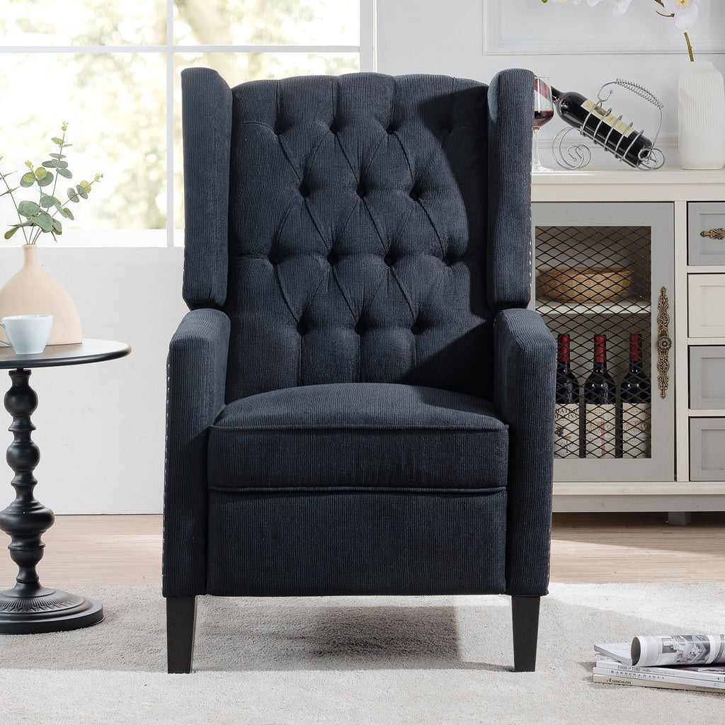 Fauteuil inclinable rembourré à oreilles Christopher Knight Home