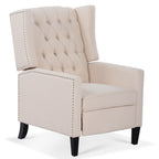 Fauteuil inclinable rembourré à oreilles Christopher Knight Home