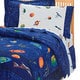 Parure de lit 6 pièces Dream Factory Galaxy Space avec draps