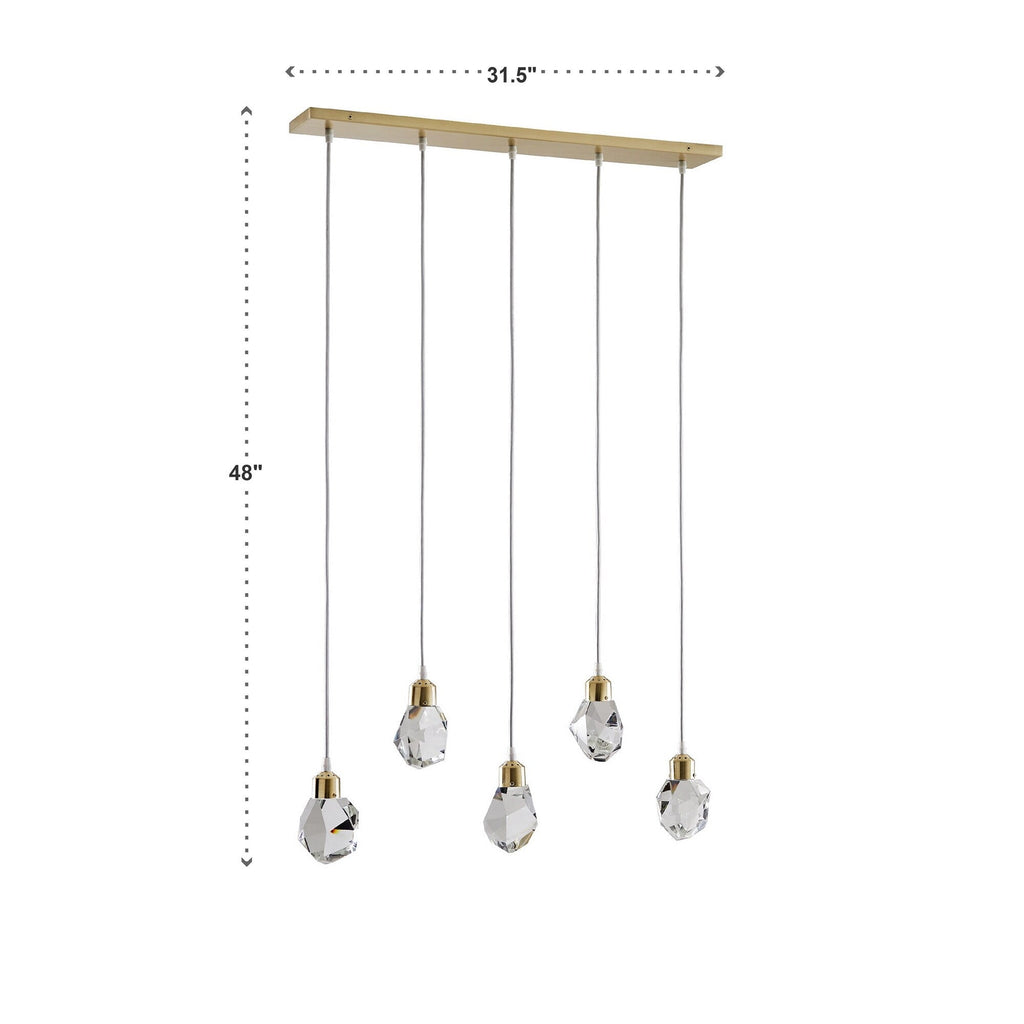 Lustre/suspension LED Galway Crystal Rock par iNSPIRE Q Bold