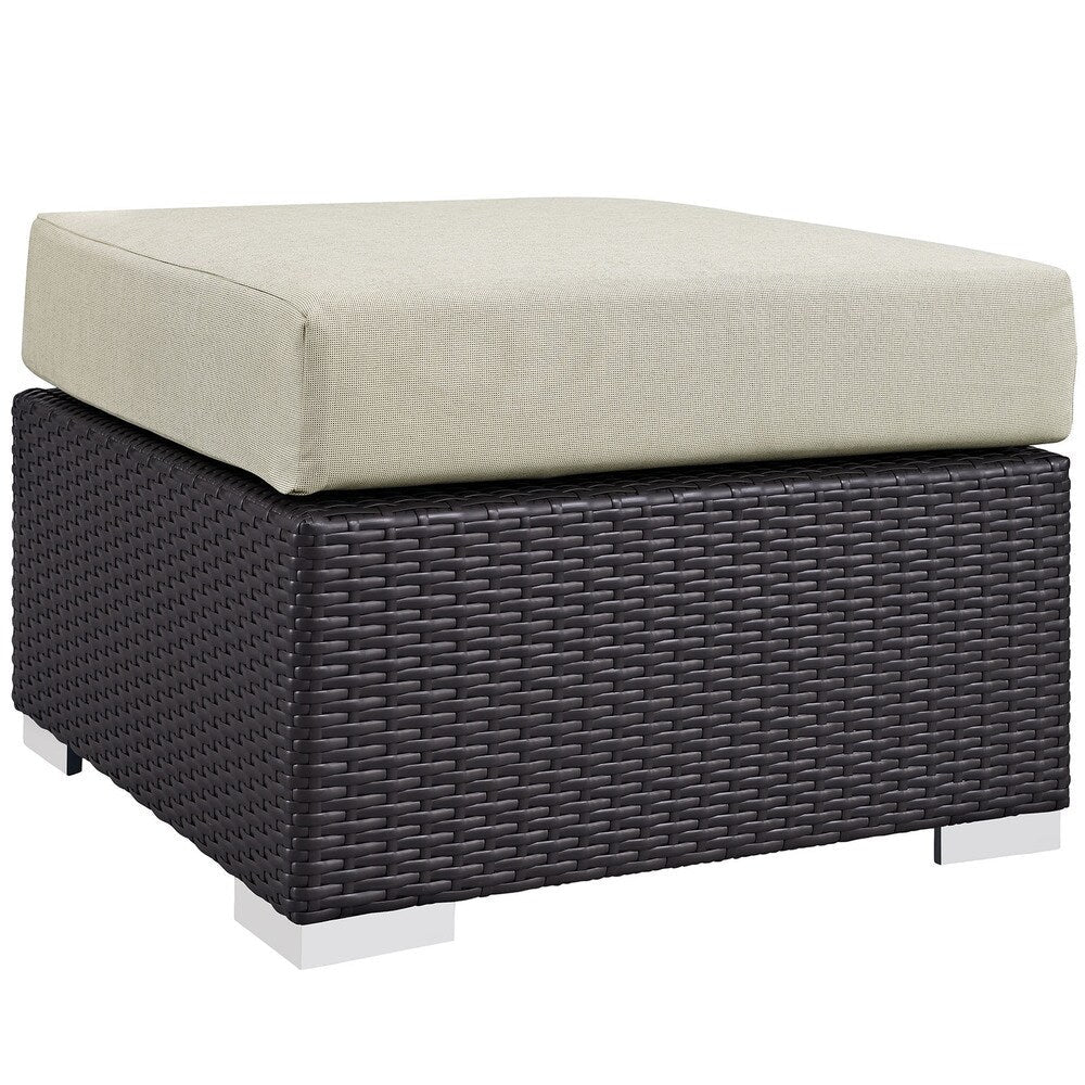 Ensemble de salon de jardin en rotin synthétique Bocabec (7 pièces) par Havenside Home