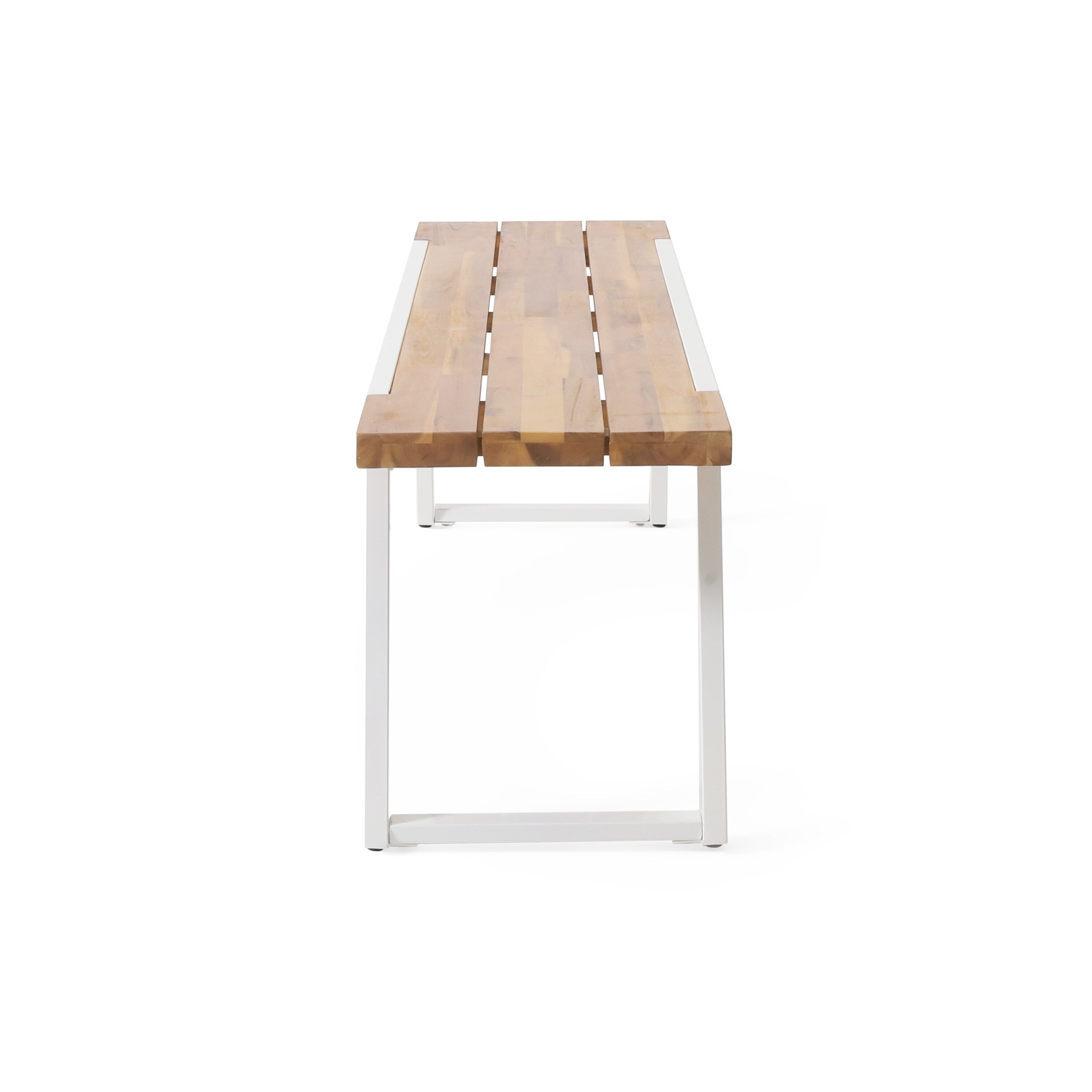 Ensemble de pique-nique d'extérieur 3 pièces en bois d'acacia Gaylor par Christopher Knight Home