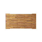 Ensemble de pique-nique d'extérieur 3 pièces en bois d'acacia Gaylor par Christopher Knight Home