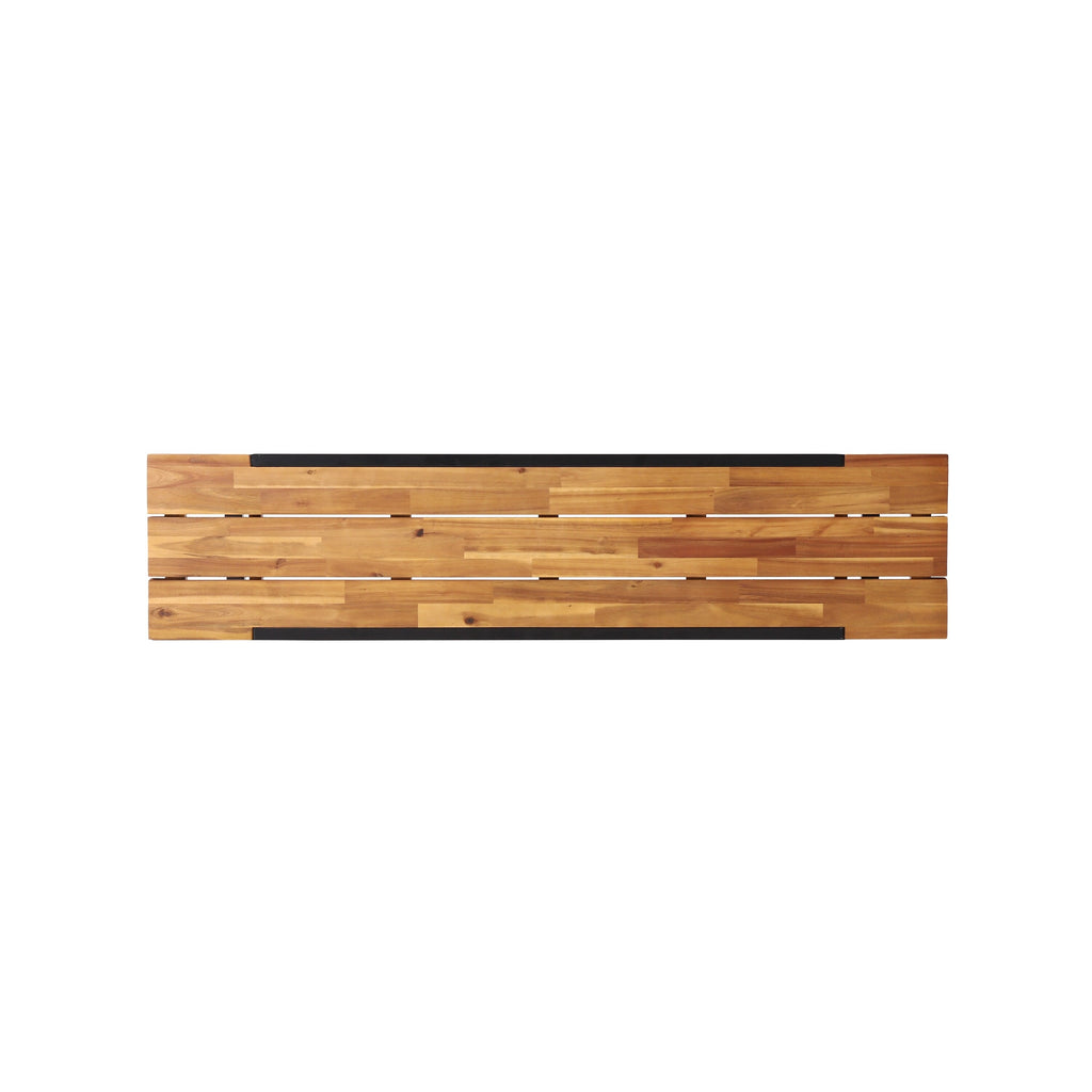 Ensemble de pique-nique d'extérieur 3 pièces en bois d'acacia Gaylor par Christopher Knight Home