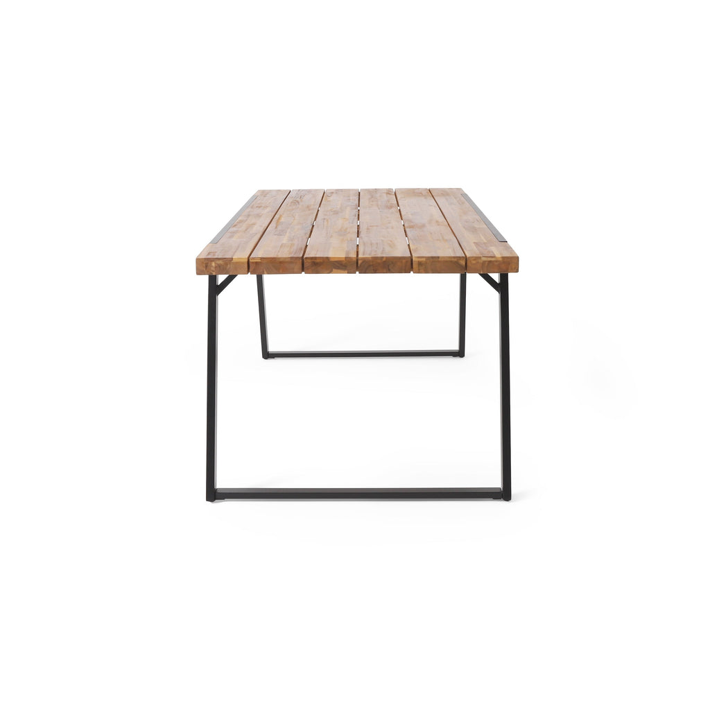 Ensemble de pique-nique d'extérieur 3 pièces en bois d'acacia Gaylor par Christopher Knight Home