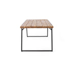 Ensemble de pique-nique d'extérieur 3 pièces en bois d'acacia Gaylor par Christopher Knight Home