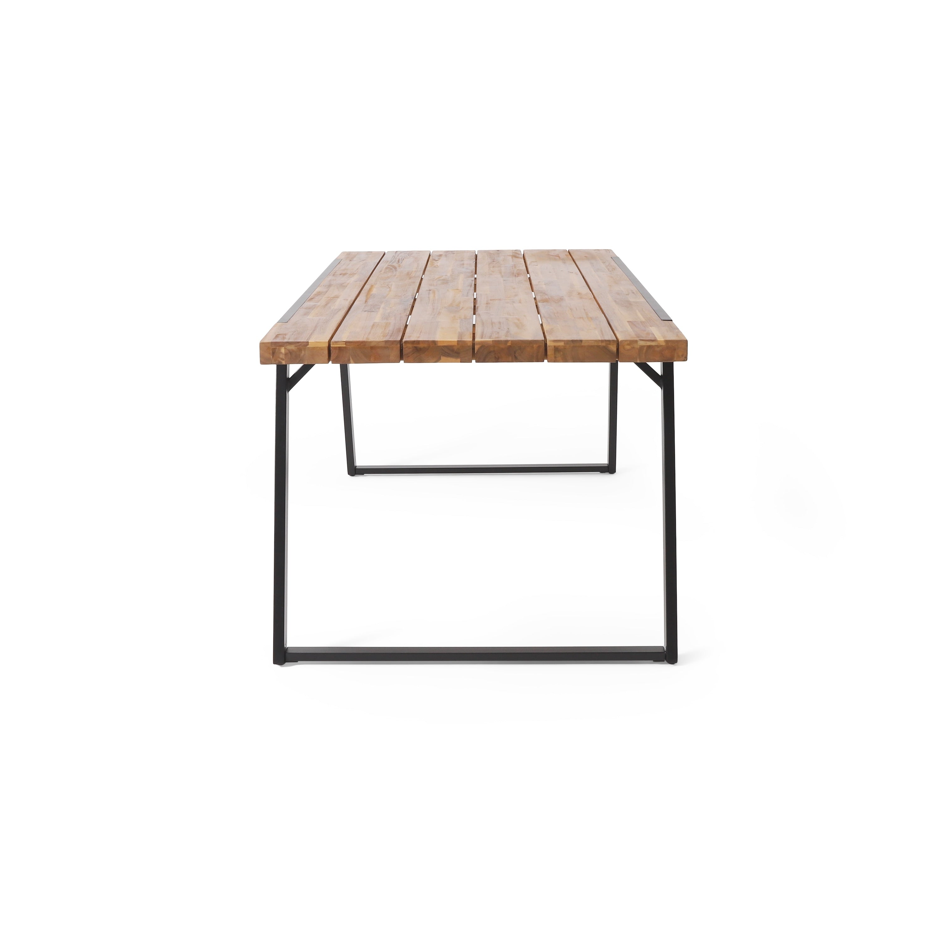 Ensemble de pique-nique d'extérieur 3 pièces en bois d'acacia Gaylor par Christopher Knight Home