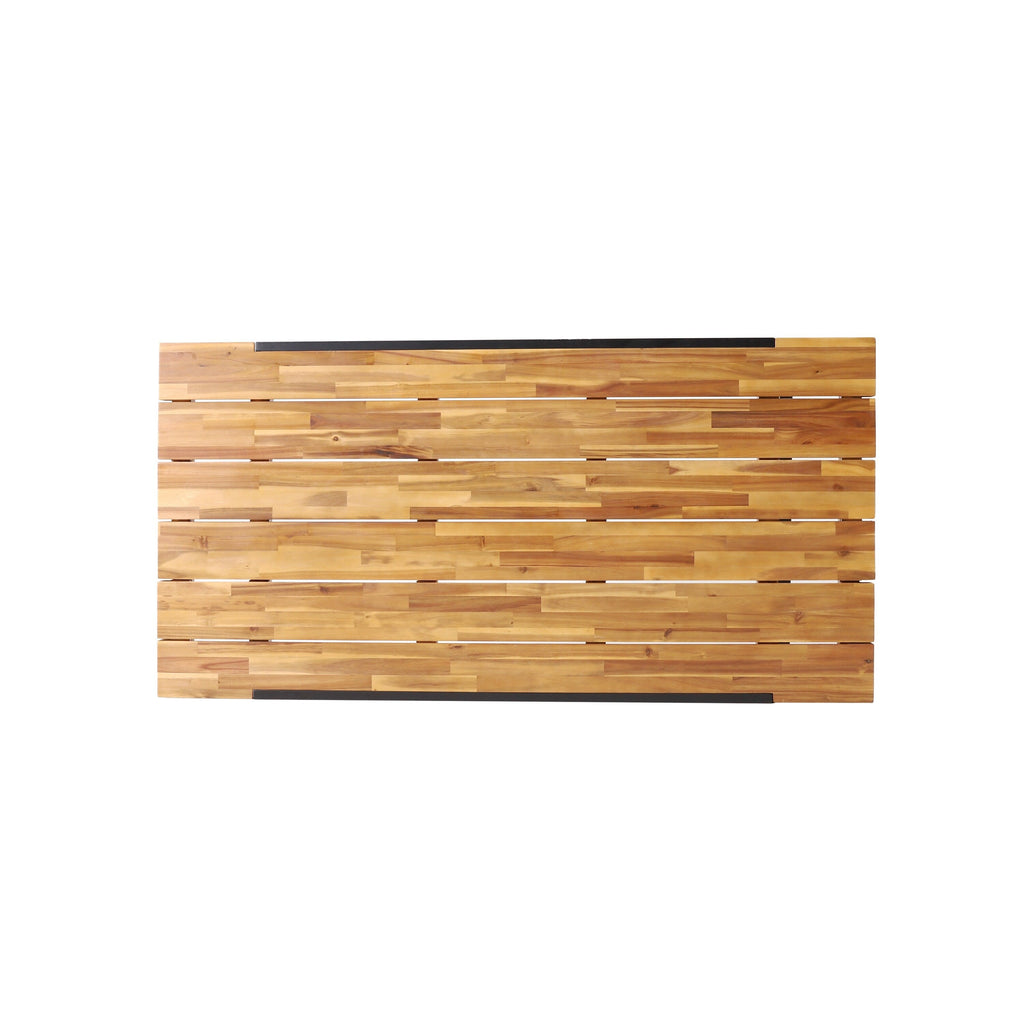 Ensemble de pique-nique d'extérieur 3 pièces en bois d'acacia Gaylor par Christopher Knight Home