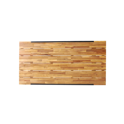 Ensemble de pique-nique d'extérieur 3 pièces en bois d'acacia Gaylor par Christopher Knight Home