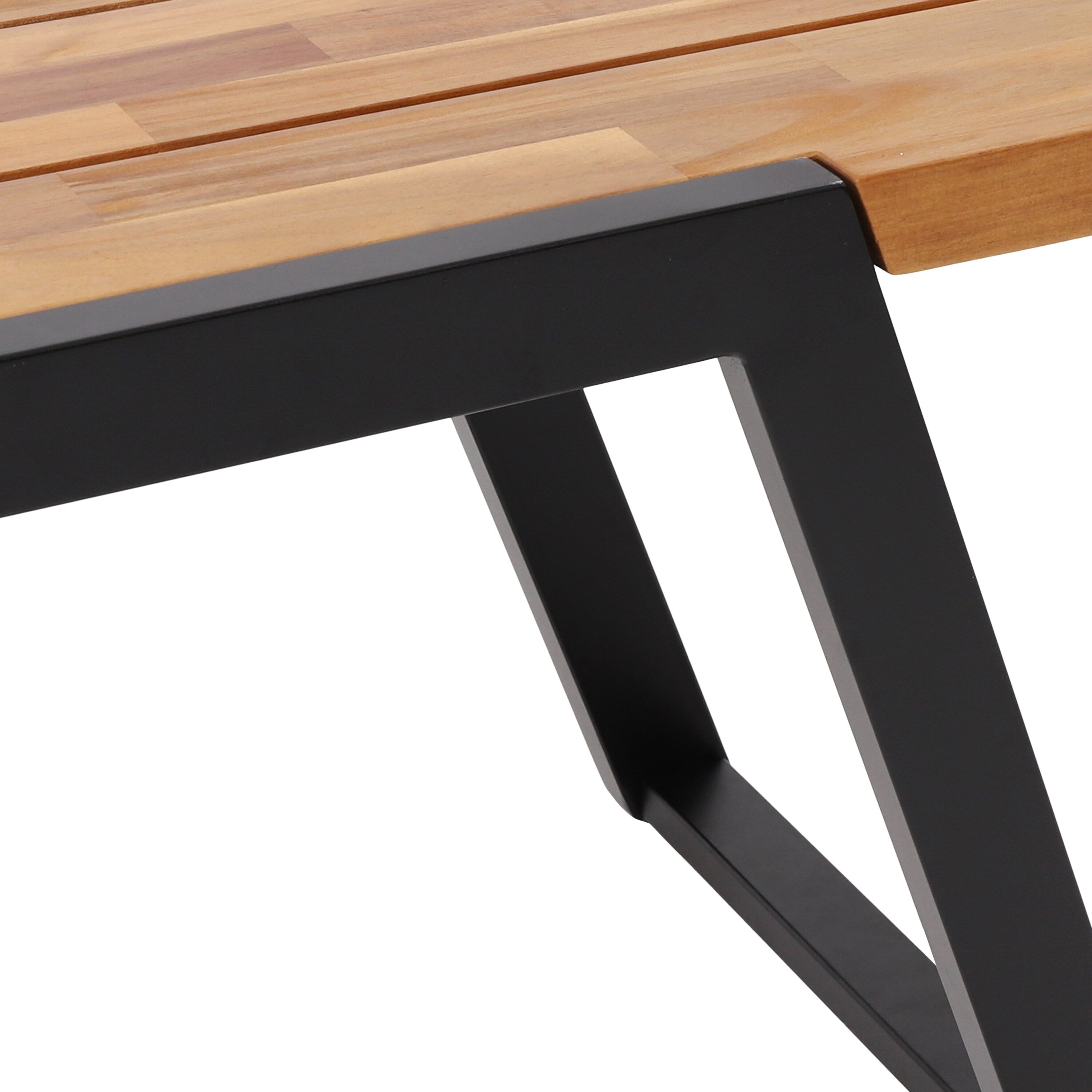 Ensemble de pique-nique d'extérieur 3 pièces en bois d'acacia Gaylor par Christopher Knight Home