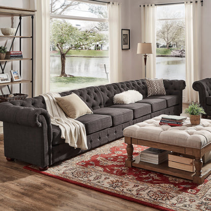 Canapé Chesterfield modulaire 4 places Gdansk